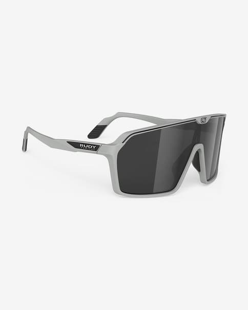 Gafas Rudy Project Spinshield gris claro mate con lentes RP Optics Smoke negro