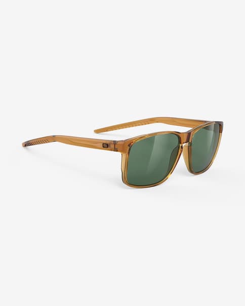 Gafas Rudy Project Overlap marrón claro lente RP OPTICS Green