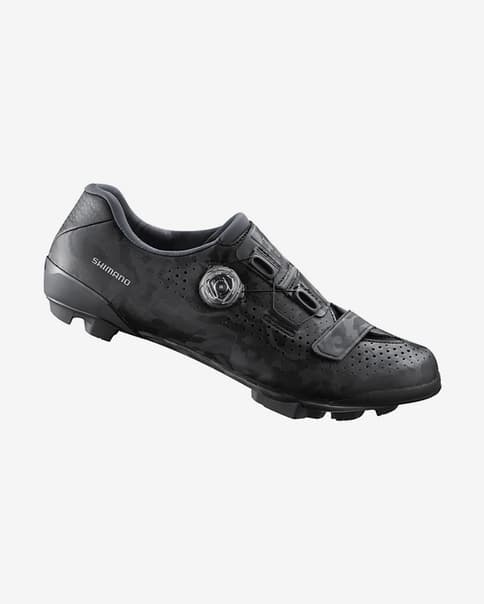 Shimano RX8 BOA Gravel-Schuhe schwarz