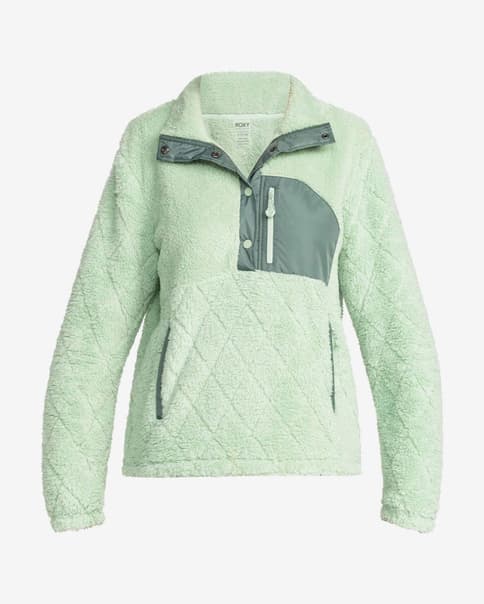 Forro polar Roxy Alabama verde mujer 