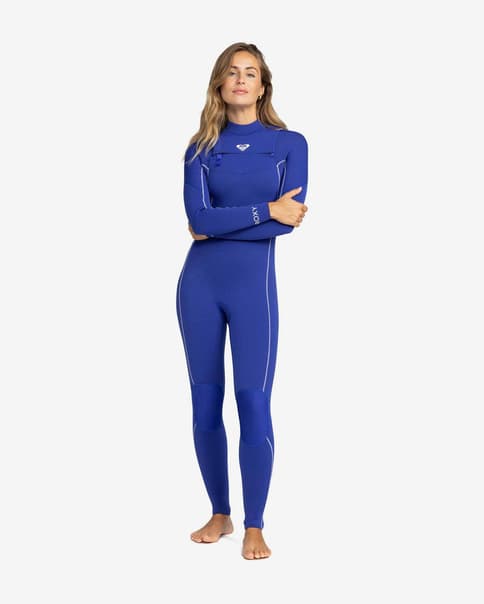 Traje neopreno Roxy Elite 4/3mm azul oscuro violeta mujer