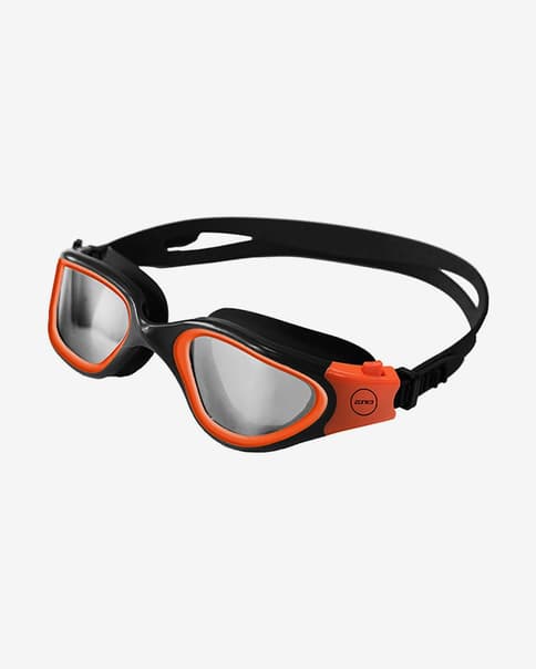 Gafas de natación Zone3 Vapor negro naranja con lentes fotocromáticas