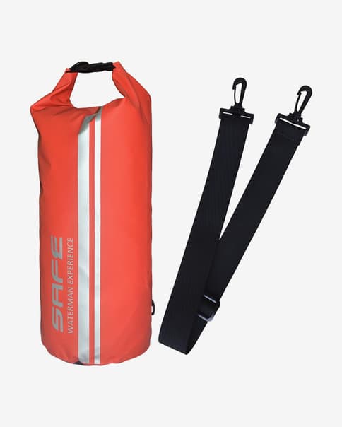 Mochila impermeable Safe Waterproof Dry 20L rojo