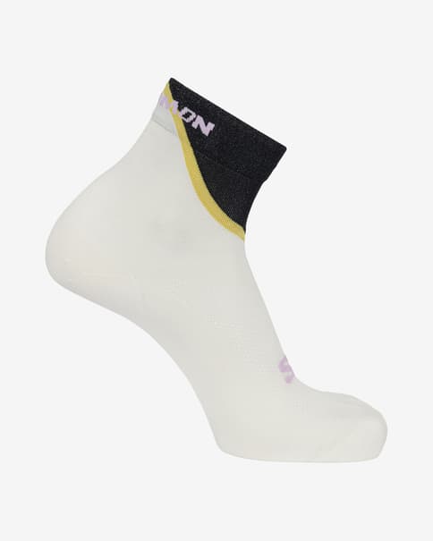 Calcetines Salomon Pulse Ankle blanco negro