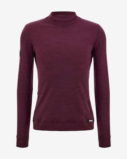 Maillot Santini Impetus manga larga violeta oscuro - Corte Slim 