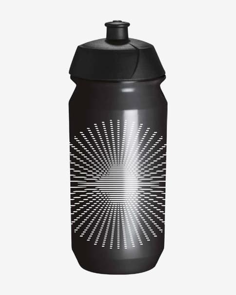 Bidón Santini x Pirelli Sport Club Wheel 500 ml negro