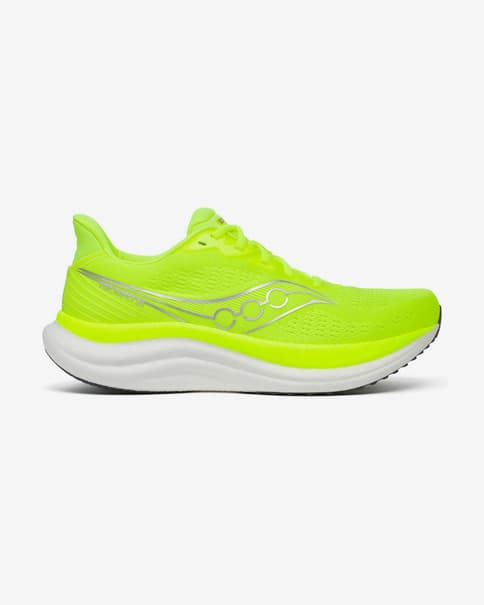 Zapatillas Saucony Triumph 23 verde neón blanco