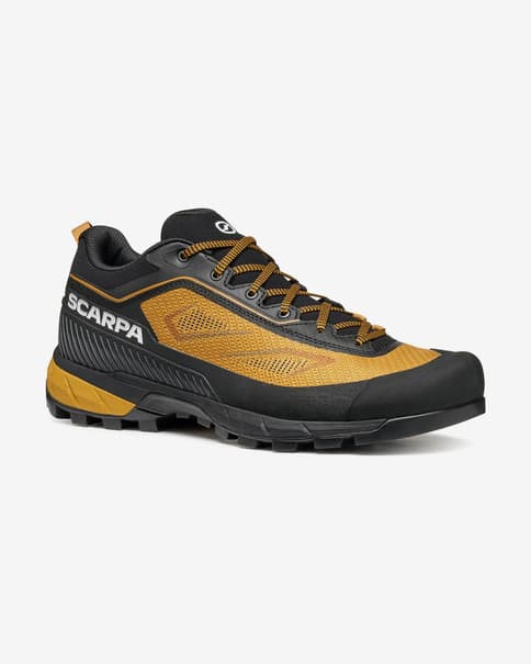 Zapatillas Scarpa Rapid LT negro marrón caramelo