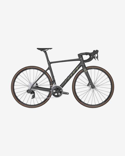 Bicicleta Carretera Scott Addict RC 30 negro brillo