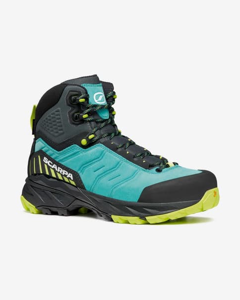 Botas Scarpa Rush TRK GORE-TEX azul negro amarillo mujer