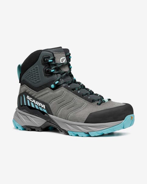 Botas Scarpa Rush TRK GORE-TEX gris turquesa mujer