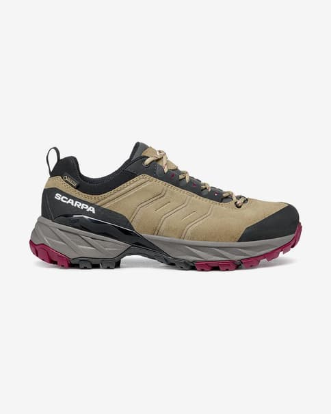 Zapatillas Scarpa Rush Trail GORE-TEX verde gris lila mujer