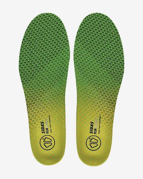 Plantillas Sidas 3D Run Sense amarillo verde