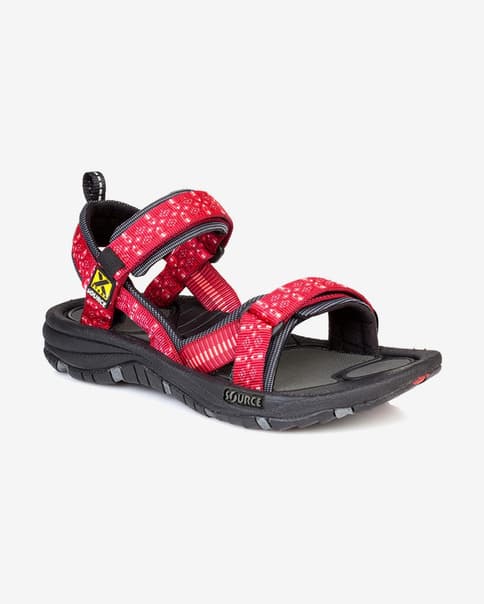 Sandalias Source Gobi rojo mujer