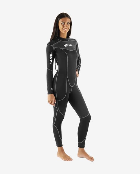 Traje de neopreno Seac Sense 3 mm negro mujer