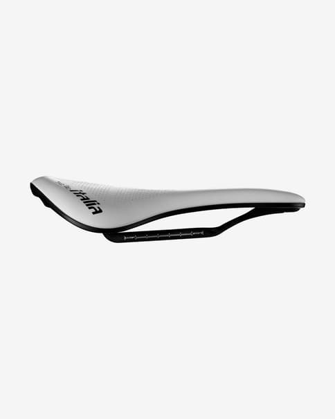 Sillín Selle Italia Novus Evo BOOST SuperFlow Carbon blanco