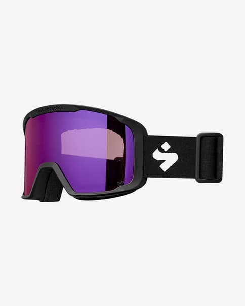Máscara Sweet Protection Ripley RIG Reflect JR RIG negro con lentes lila