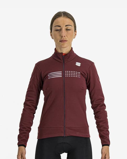Chaqueta Sportful Tempo GORE-TEX INFINIUM™ granate mujer