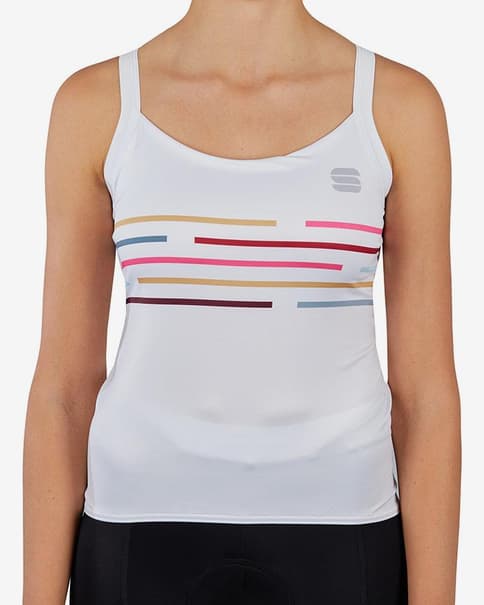 Maillot Sportful Vélodrome W tirantes blanco multicolor mujer