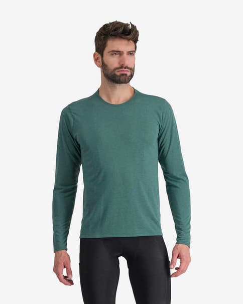 Camiseta Sportful Giara manga larga verde ópalo