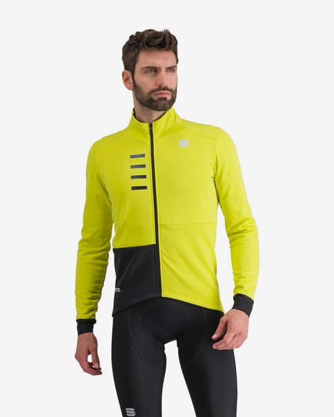 Chaqueta Sportful Tempo GORE-TEX INFINIUM™ amarillo lima negro