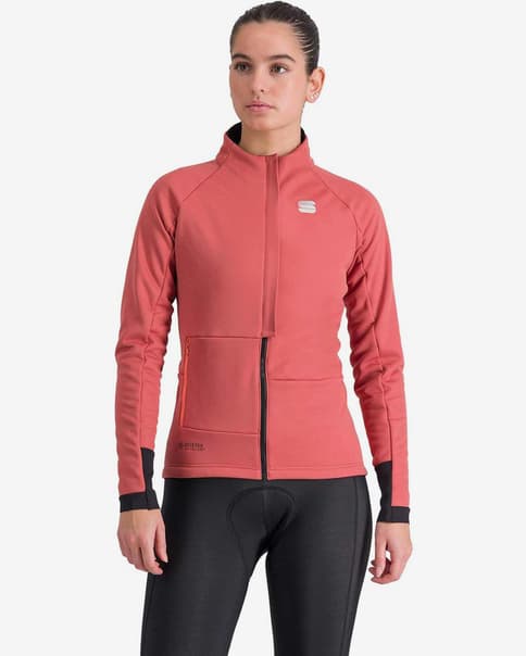 Chaqueta Sportful Super GORE-TEX INFINIUM™ rojo viejo mujer