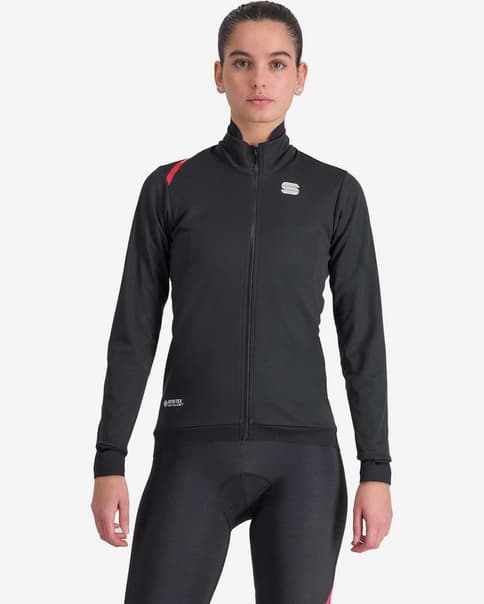 Chaqueta Sportful Fiandre GORE-TEX INFINIUM™ negro intenso mujer