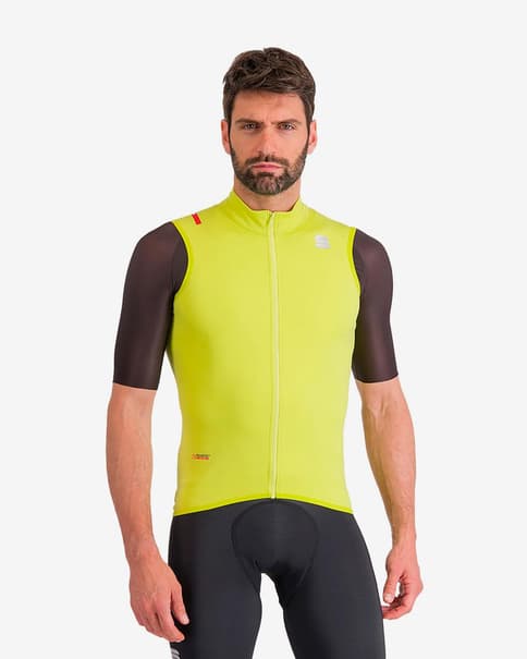 Chaleco Sportful Fiandre Pro amarillo intenso