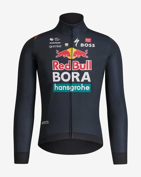 Chaqueta RedBull-BORA-hansgrohe Boh Fiandre 2024 GORE-TEX INFINIUM™ azul