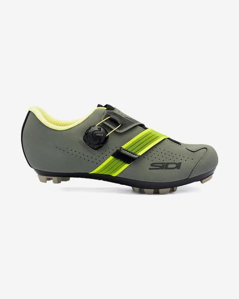 Zapatillas Sidi MTB Aertis Mega gris oscuro amarillo