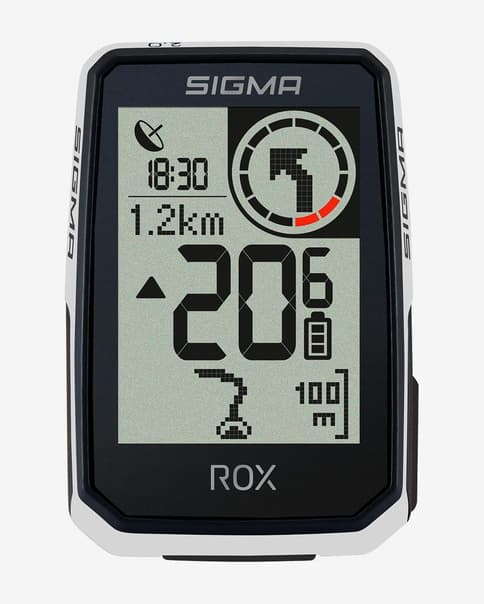 Ciclocomputador Sigma GPS ROX 2.0 Endurance blanco