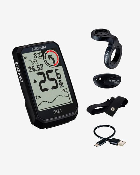 Pack Sigma GPS ROX 4.0 Endurance + Sensores preto