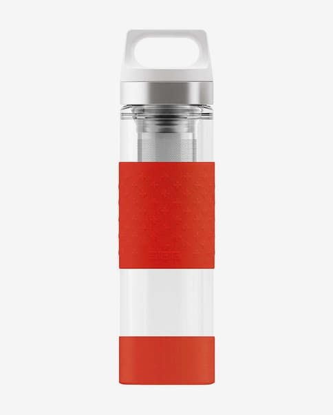 Termo SIGG H&C Glass WMB 0.4L rojo