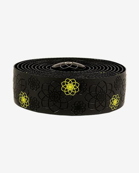 Cinta de manillar Silca Nastro Fiori negro amarillo