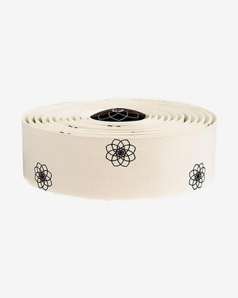 Cinta de manillar Silca Nastro Fiori blanco negro