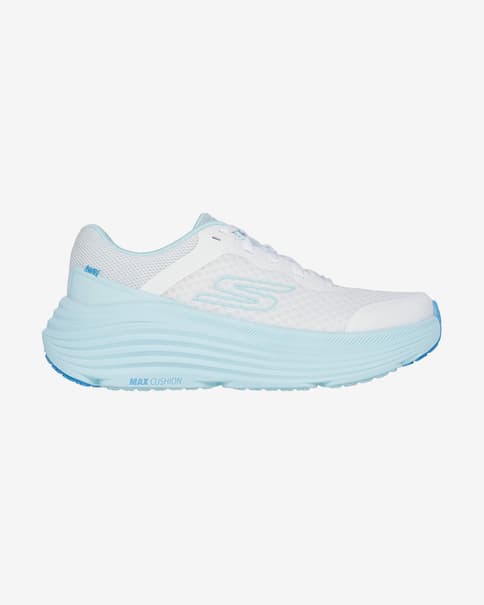 Skechers Max Cushioning Endeavour vrouw schoenen wit blauw
