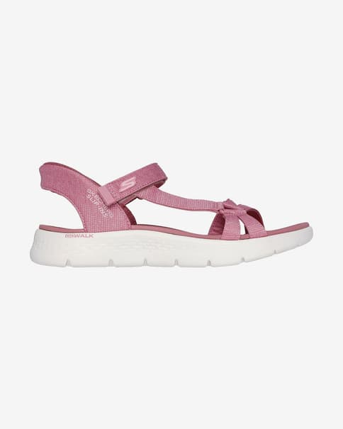Skechers Slip-Ins Go Walk Flex Illuminate Sandals Pink Women