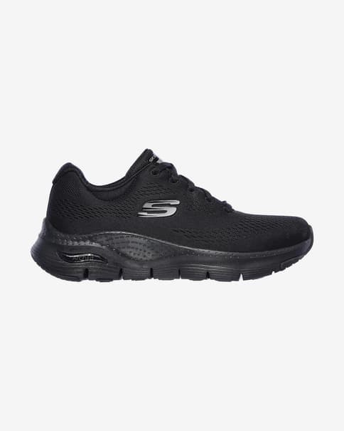 Skechers Arch Fit Trainers Black Women