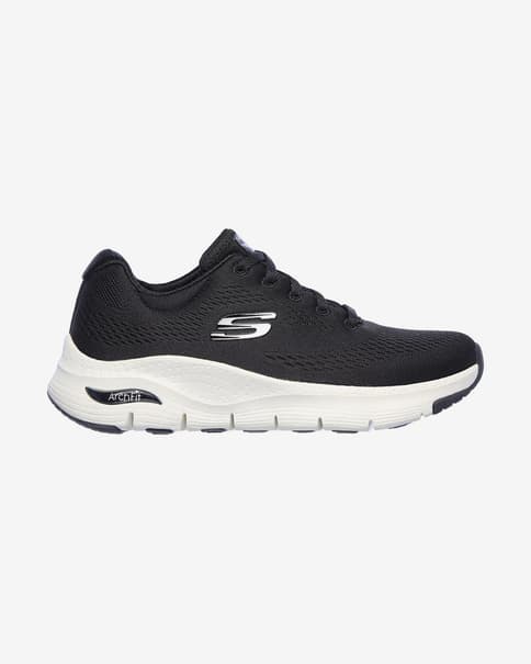 Skechers Arch Fit Schoenen Zwart Wit Dames