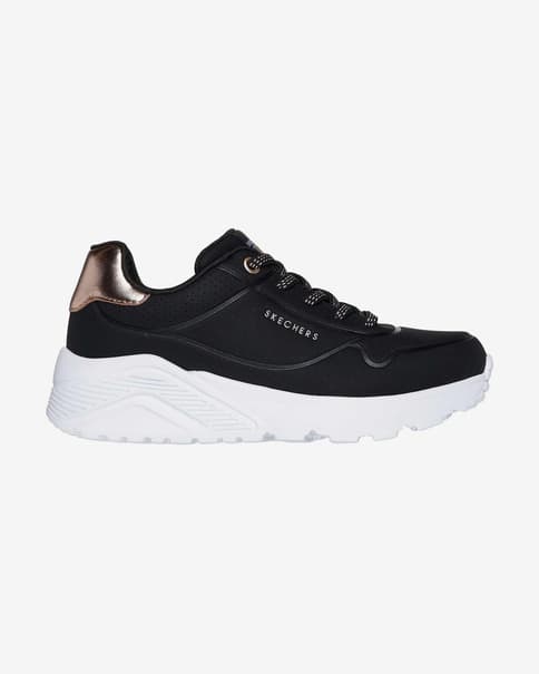 Zapatillas Skechers Uno Lite negro niña