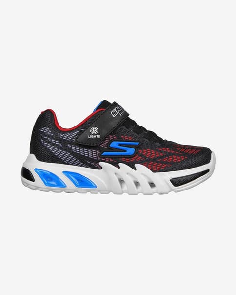 Skechers Flex-Glow Elite Kinder Sneaker rot