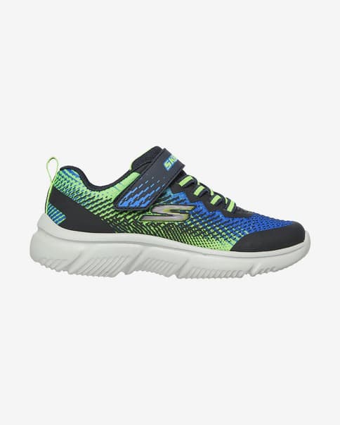 Skechers Go Run 650 - Norvo Kinder Sneaker blau/grün