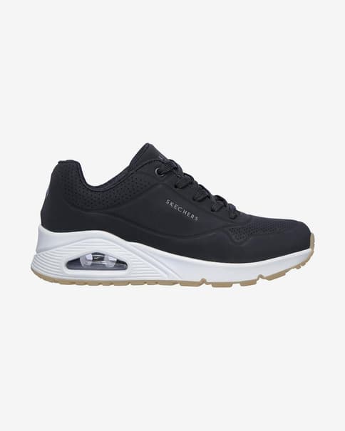Skechers Uno - Stand On Air Sneakers Zwart Dames