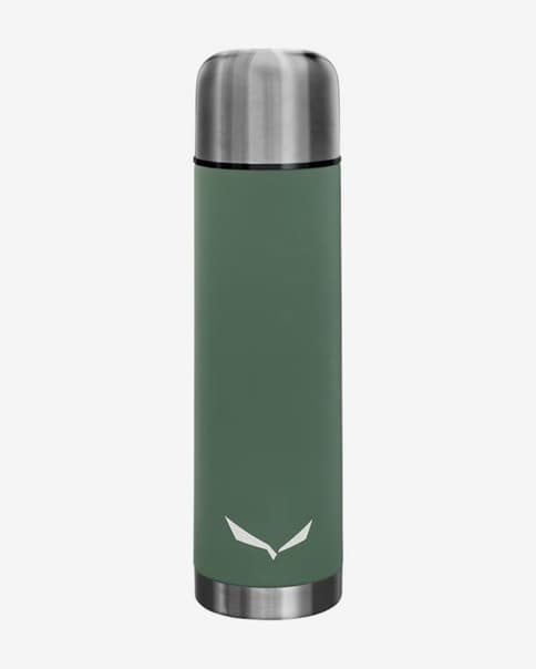 Bidón Salewa Rienza Thermobottle 1L verde oscuro