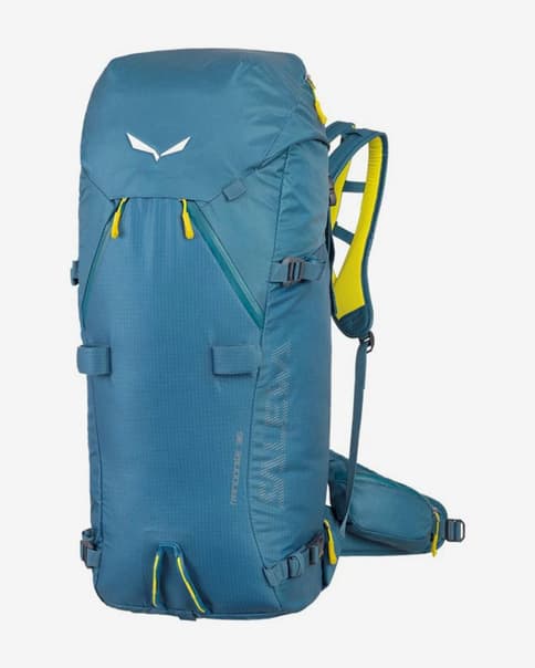 Mochila Salewa Randonnée 36L azul amarillo