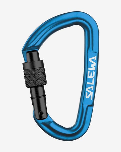 Mosquetón Salewa Hot G3 Screw azul