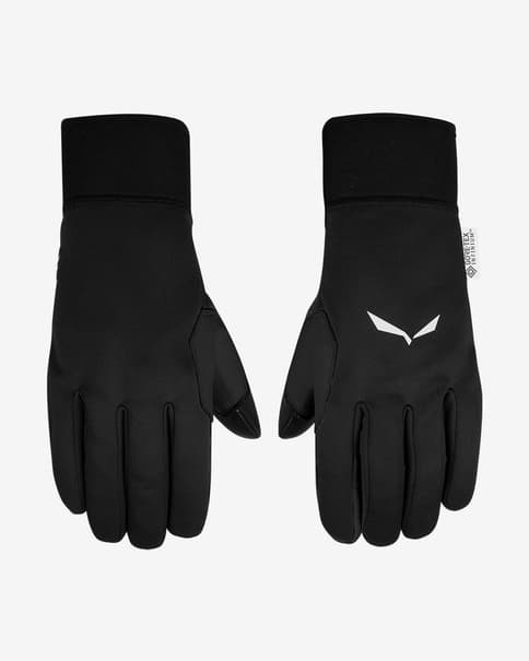 Guantes Salewa Sesvenna Windstopper Grip negro