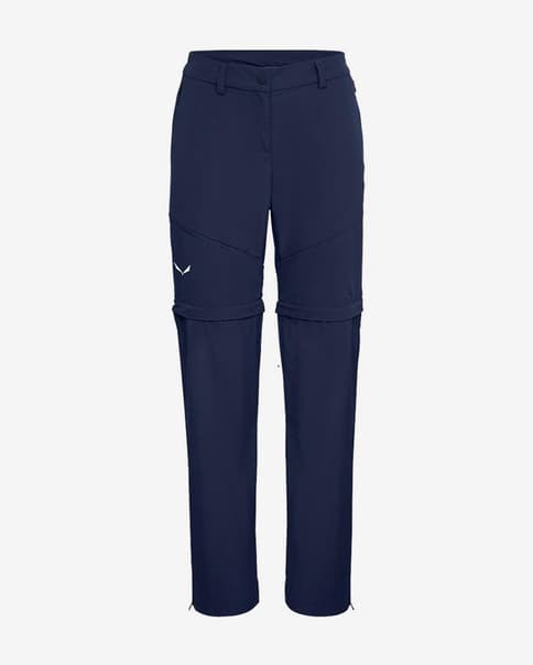 Pantalón convertible Salewa Isea 2/1 azul marino mujer