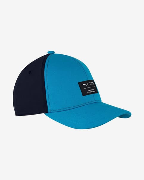 Gorra Salewa Logotipo azul claro infantil