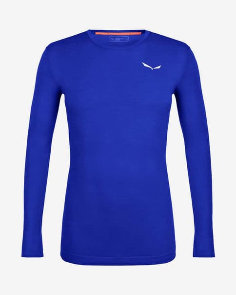 Camiseta interior Salewa Zebru Fresh AMR manga larga azul